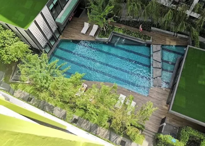 Apartment 素坤逸50巷一房一厅免费wi-fi简单安静可做饭交通方便 Bangkok